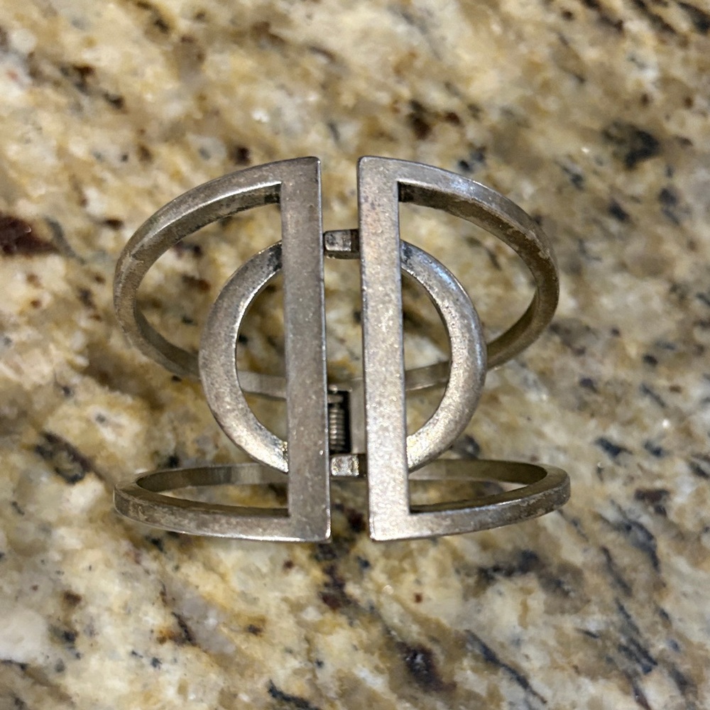 Geometric Cuff Bracelet